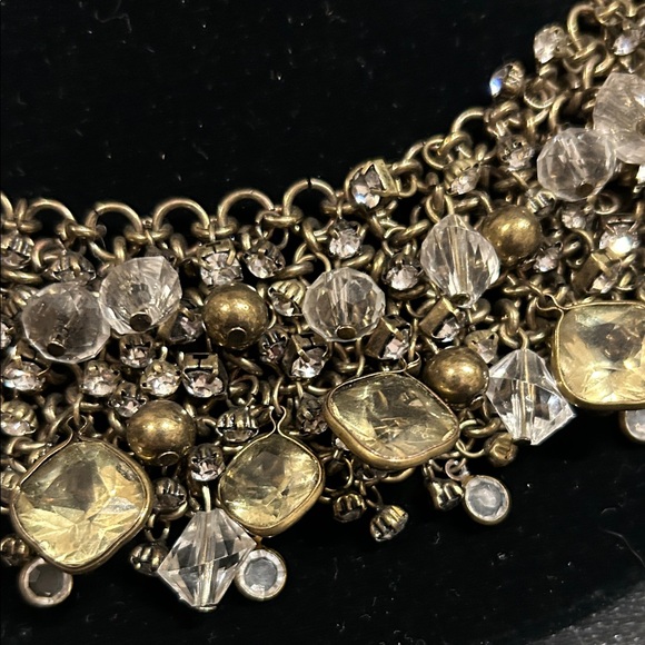 Chico's Gold and Silver Beaded Necklace - Picture 5 of 7